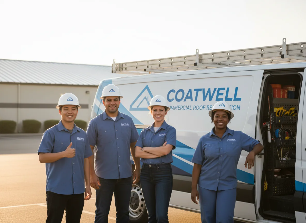 Commercial roof coating company in Cabery, IL